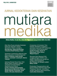 Image of Mutiara Medika: Jurnal Kedokteran dan Kesehatan